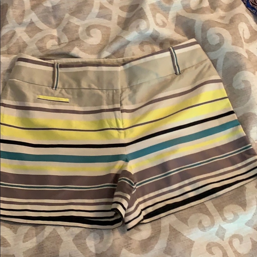 Loft striped shorts